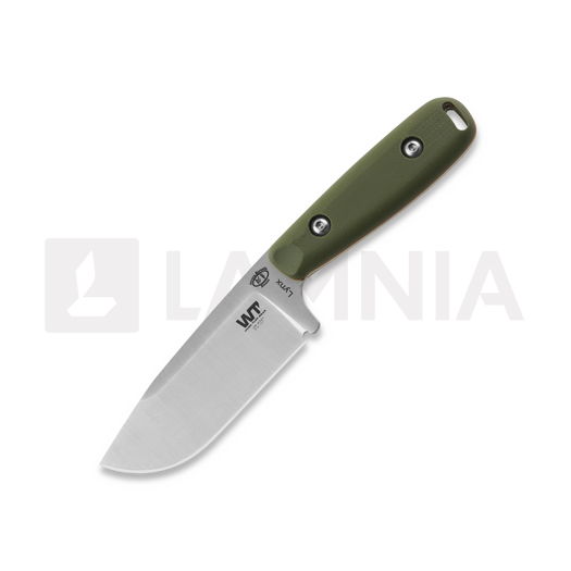 Nóż Work Tuff Gear Lynx N690, satin, od green G10