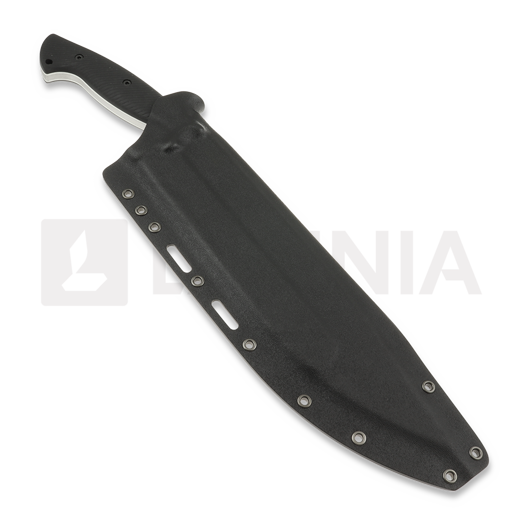 Work Tuff Gear Mad Dog veitsi, splatter, black textured G10, white liner