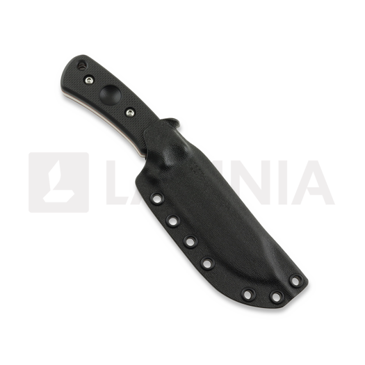 Work Tuff Gear Mt. Laguna puukko, satin, black with red liners