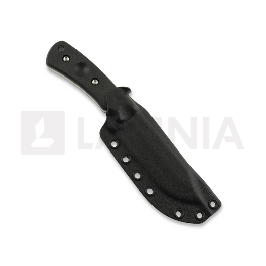 Work Tuff Gear Mt. Laguna puukko, topo, black g10 with red liners