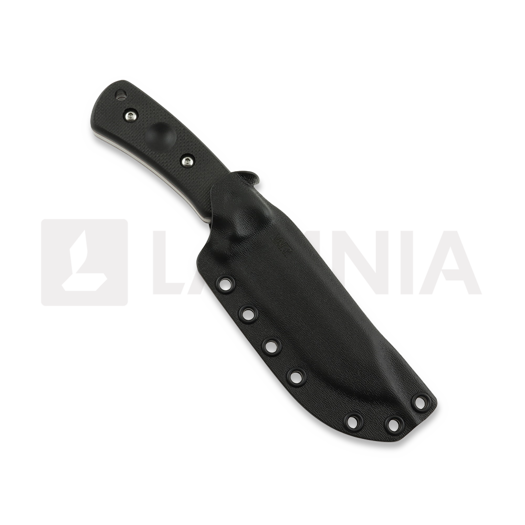 Work Tuff Gear Mt. Laguna puukko, topo, black g10 with red liners