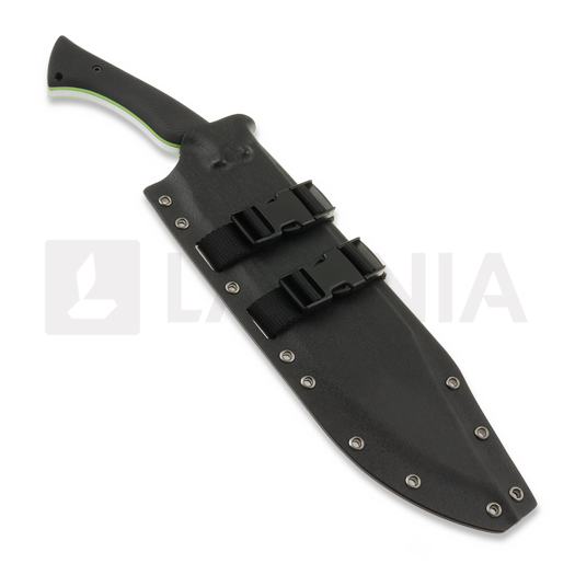 Work Tuff Gear Night Hunter Gen 2 veitsi, satin, black G10, green liner