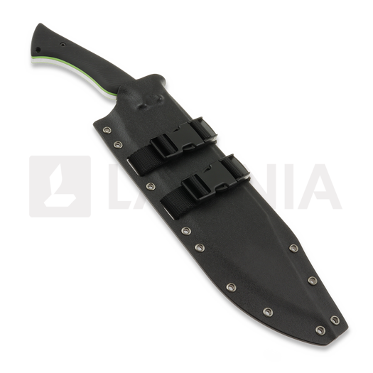 Work Tuff Gear Night Hunter Gen 2 peilis, satin, black G10, green liner