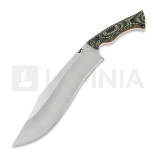 Nóż Work Tuff Gear Night Hunter Gen 2, satin, jungle camo G10, orange liner