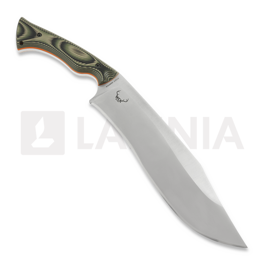 Work Tuff Gear Night Hunter Gen 2 peilis, satin, jungle camo G10, orange liner