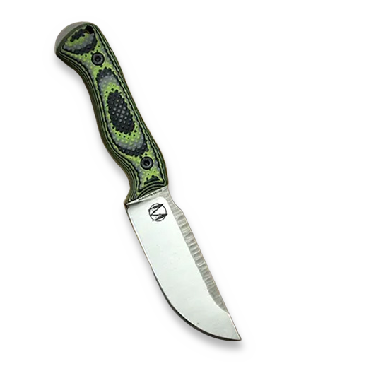 Work Tuff Gear Nomad Bushcrafter K329 ナイフ, saber, rugged finish, zombie green G10