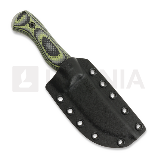 Work Tuff Gear Nomad Bushcrafter K329 칼, saber, rugged finish, zombie green G10