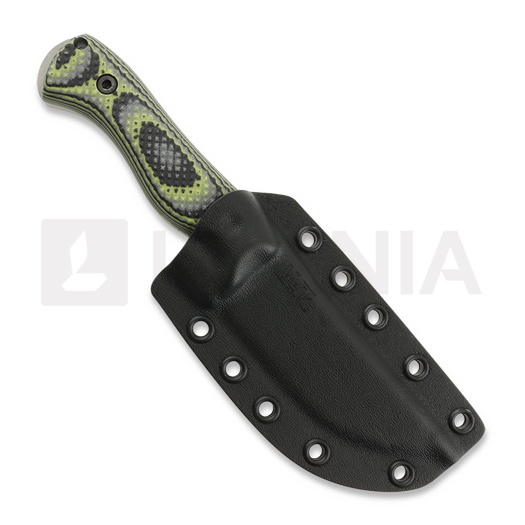 Μαχαίρι Work Tuff Gear Nomad Bushcrafter K329, saber, rugged finish, zombie green G10