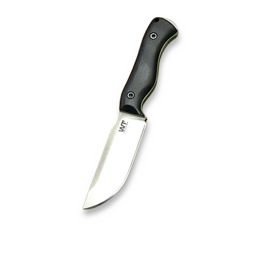 Nôž Work Tuff Gear Nomad Bushcrafter K329, saber, satin, black G10, green liner