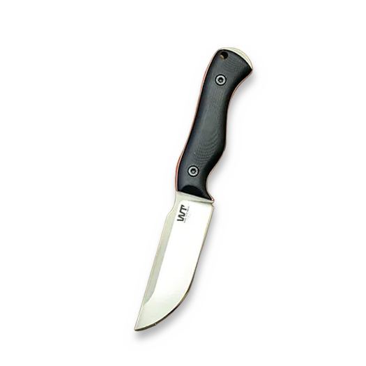 Nazis Work Tuff Gear Nomad Bushcrafter K329, saber, satin, black G10, red liner