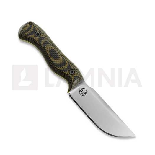 Nuga Work Tuff Gear Nomad Bushcrafter K329, saber, satin, stinger & yellow liner