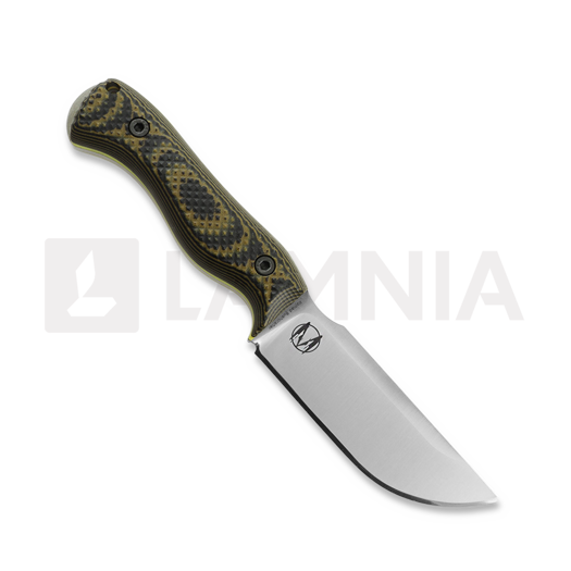 Work Tuff Gear Nomad Bushcrafter K329 ナイフ, saber, satin, stinger & yellow liner