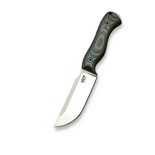 Нож Work Tuff Gear Nomad Bushcrafter K329, saber, satin, swamp camo