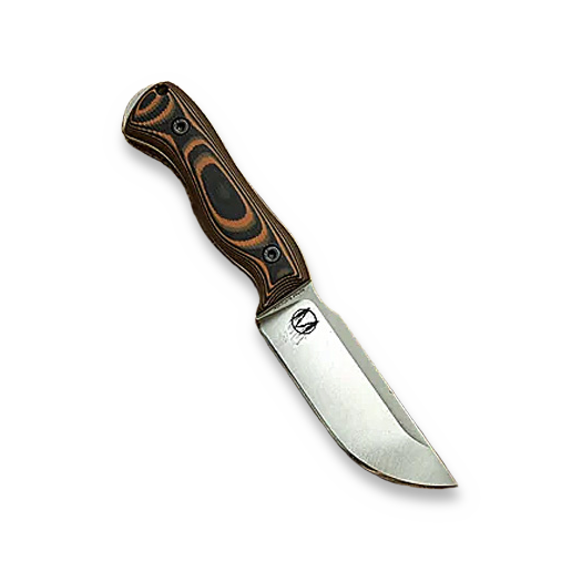 Nuga Work Tuff Gear Nomad Bushcrafter K329, saber, satin, tiger camo