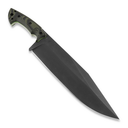 Work Tuff Gear Pathfinder selviytymispuukko, Forest Camo Gator Grip (Neon Green Liner)