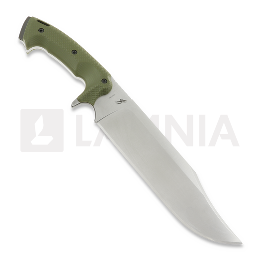 Work Tuff Gear Primal peilis, satin, od green G10, od green kydex