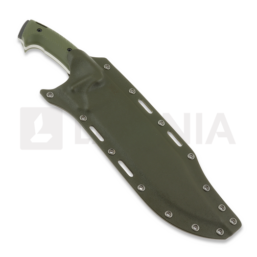 Work Tuff Gear Primal peilis, satin, od green G10, od green kydex