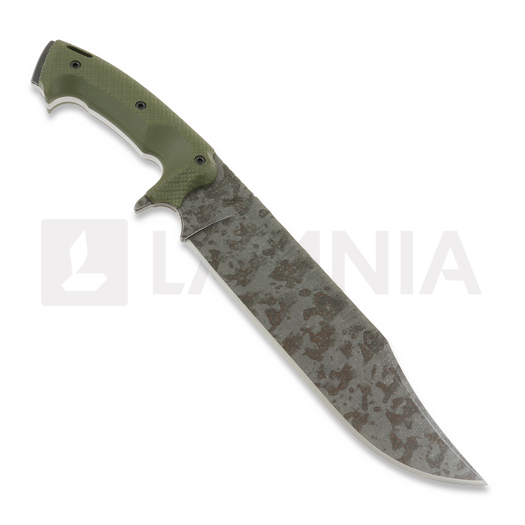 Work Tuff Gear Primal veitsi, toxic, od green G10, od green kydex