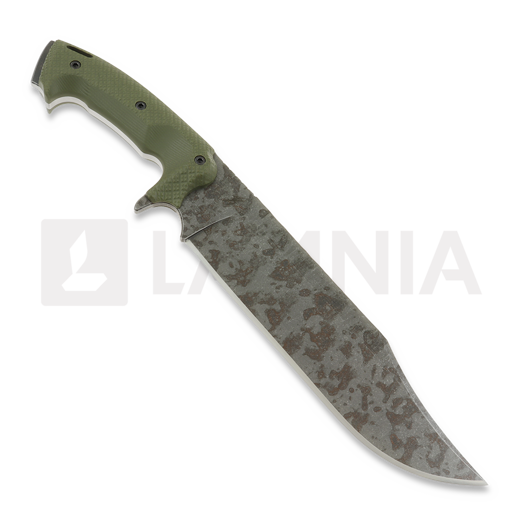 Work Tuff Gear Primal veitsi, toxic, od green G10, od green kydex