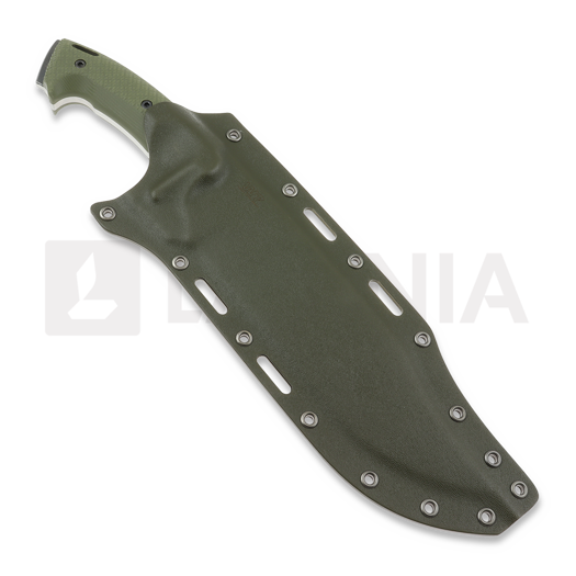 Work Tuff Gear Primal veitsi, toxic, od green G10, od green kydex