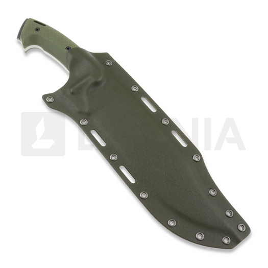 Work Tuff Gear Primal peilis, toxic, od green G10, od green kydex