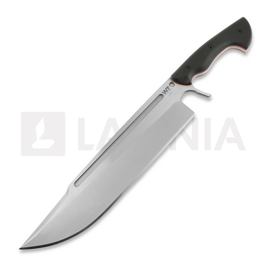 Cuțit Work Tuff Gear Puzon Predator Hunter A6MAX, satin, black G10 with red liner