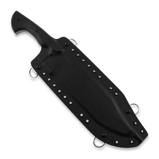 Work Tuff Gear Puzon Wilderness Bowie kniv, Black G10