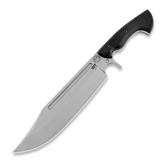 Work Tuff Gear Puzon Wilderness Bowie סכין, ghost finish