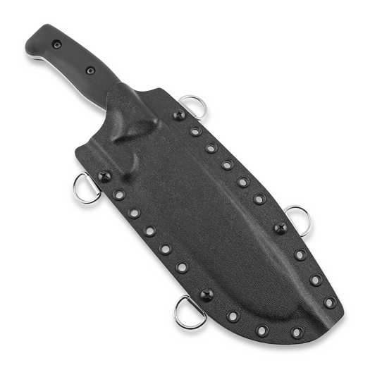 Work Tuff Gear Puzon Wilderness Bowie veitsi, ghost finish