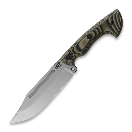 Work Tuff Gear PWB-7 SK85 Gen 2 칼, Two Tone Satin, Jungle Camo G10