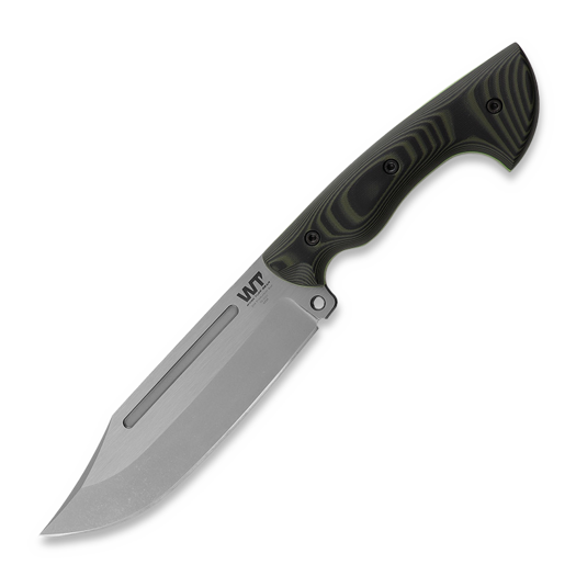 Nóż Work Tuff Gear PWB-7 SK85 Gen 2, Two Tone Tumble, Forest Camo G10