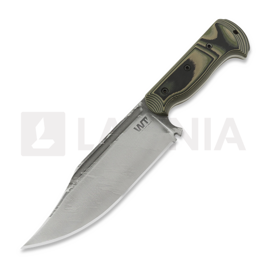 Work Tuff Gear Ranger K329 Light Tiger Stripes knife, jungle camo