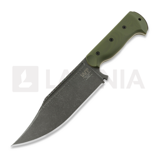 Faca Work Tuff Gear Ranger K329 rugged darkwashed, od green handle with brown liner