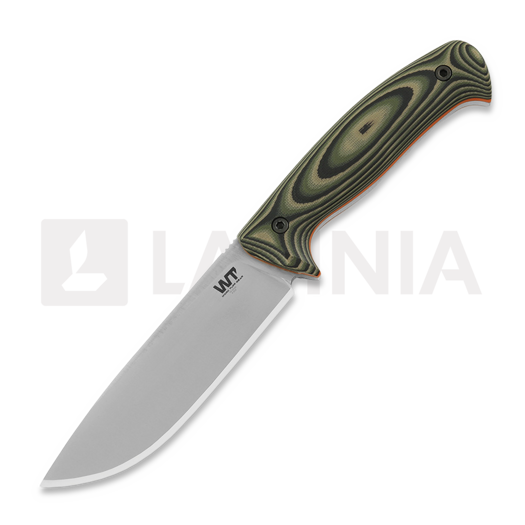 Cuchillo Work Tuff Gear RedWolf K329, satin, jungle camo with orange liner