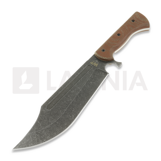 Ніж Work Tuff Gear V44X Gen 3 SK85, dark washed, brown canvas micarta, odg kydex