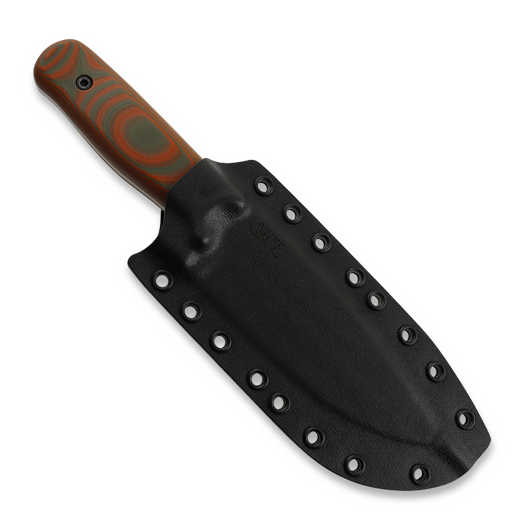 Work Tuff Gear Voyageur 칼, apo blade, orange camo handle