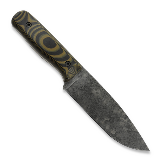Work Tuff Gear Voyageur puukko, apo blade, tiger camo handle