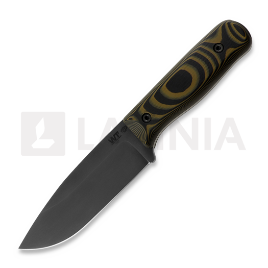 Coltello Work Tuff Gear Voyageur, black kydex sheath