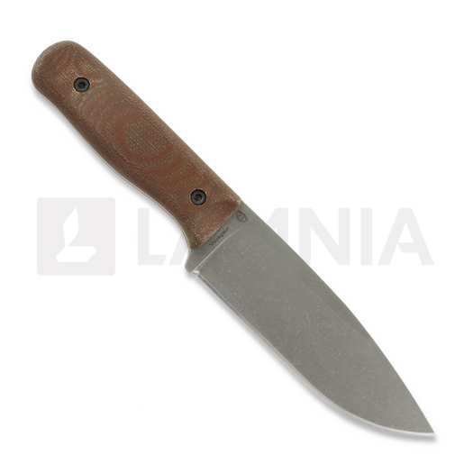 Work Tuff Gear Voyageur Gen. 2 veitsi, dark washed, canvas micarta