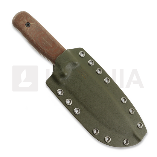 Work Tuff Gear Voyageur Gen. 2 veitsi, dark washed, canvas micarta
