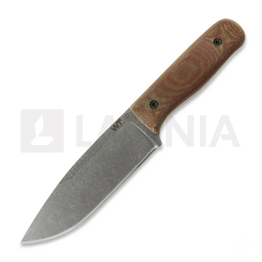 Nóż Work Tuff Gear Voyageur Gen. 2, rugged, dark washed, canvas micarta