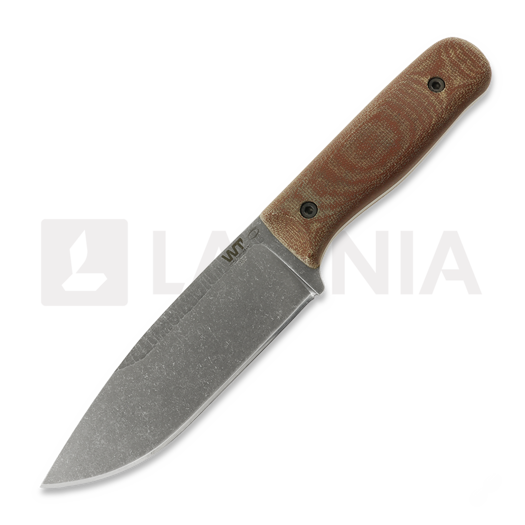Work Tuff Gear Voyageur Gen. 2 veitsi, rugged, dark washed, canvas micarta