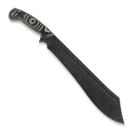 Work Tuff Gear Warhammer puukko, Blackwashed/Cobra Camo G10