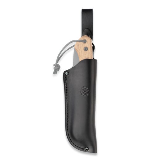 Woxna Alfta Leather sheath - 180 mm, schwarz