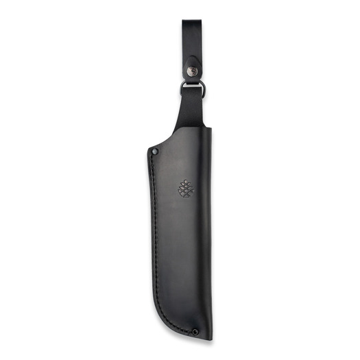 Woxna Alfta Leather sheath - 250 mm, 黑色