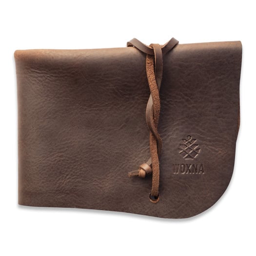 Woxna Gnarp Leather Pouch, cognac