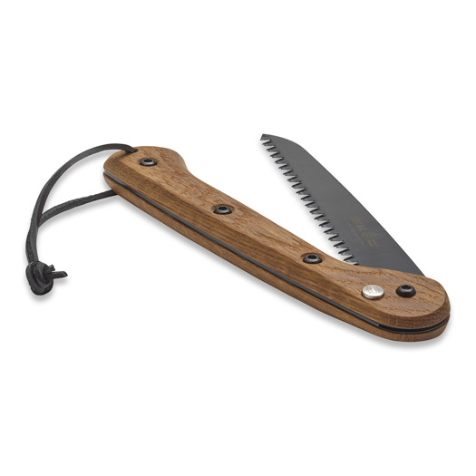 Woxna Hälsing 180 mm + Alfta Leather sheath מסור מתקפל, שחור
