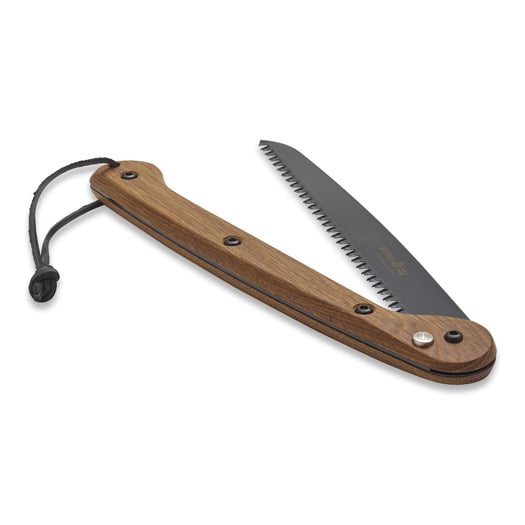 Woxna H&auml;lsing 250 mm + Alfta Leather sheath S&auml;ge, schwarz