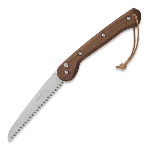 Zāģis Woxna Ljusnan 180 mm + Alfta leather sheath, cognac