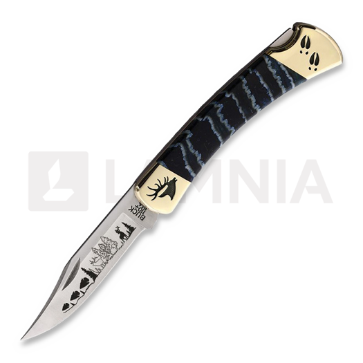 Nóż składany Yellowhorse Custom Buck 110 Lockback